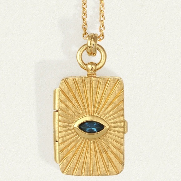 Child of Wild Jewelry - Child of Wild LIMITED EDITION Meri Locket Necklace Gold Vermeil 16 inch